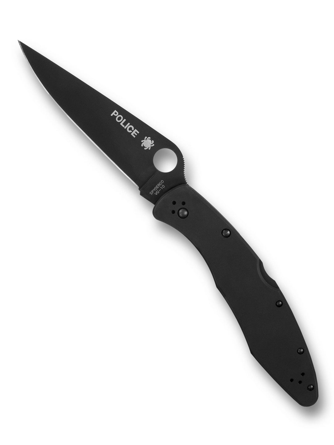 Police Model™ Black Stainless Black Blade