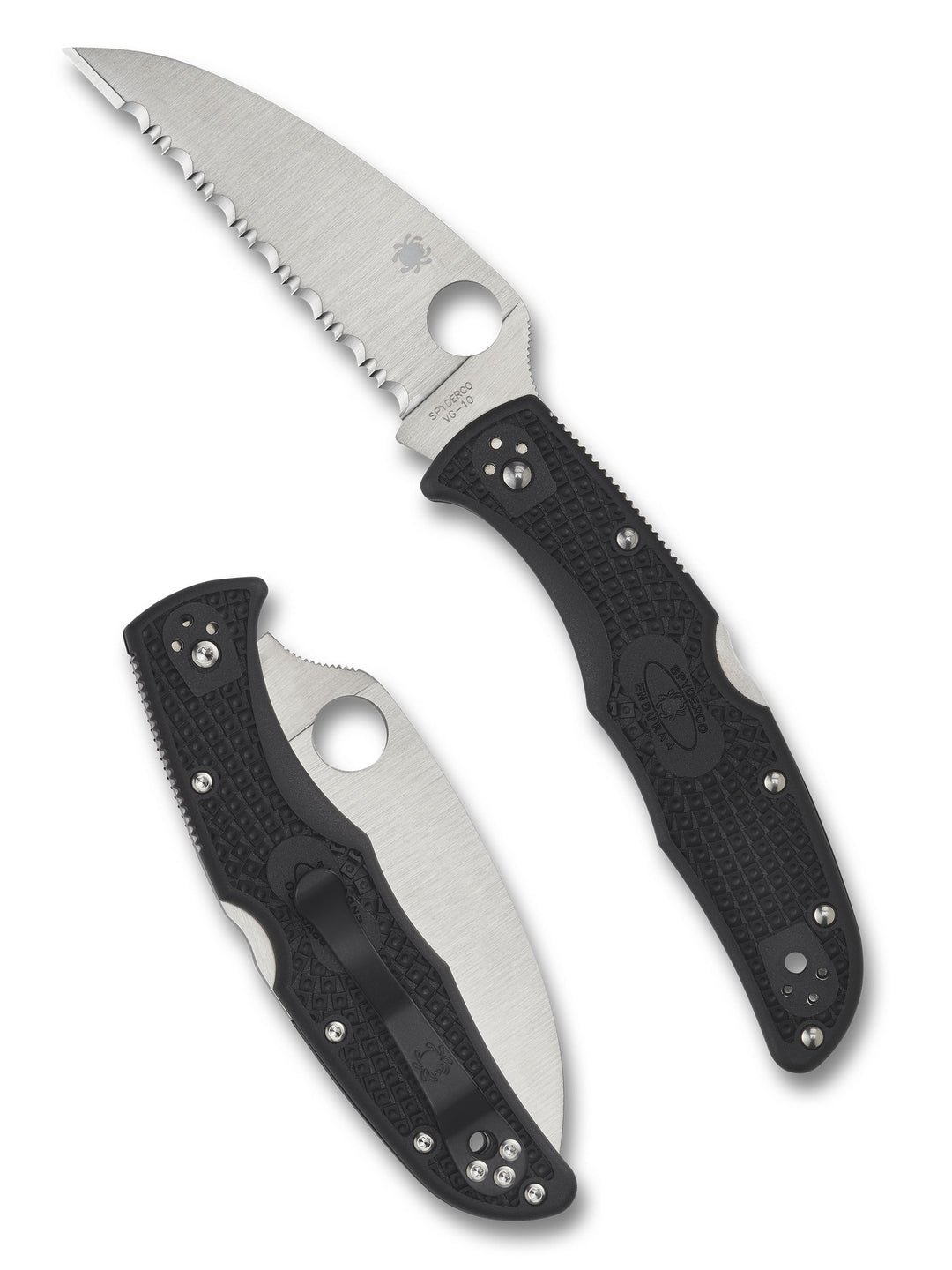 Endura® 4 Wharncliffe SpyderEdge™ Default Title C10FSWCBK_Both