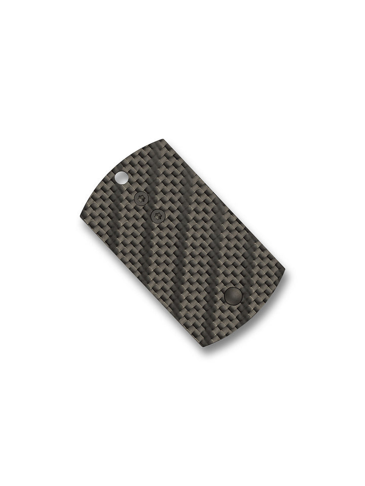 Dog Tag Folder Carbon Fiber C188CFBBKP_Closed