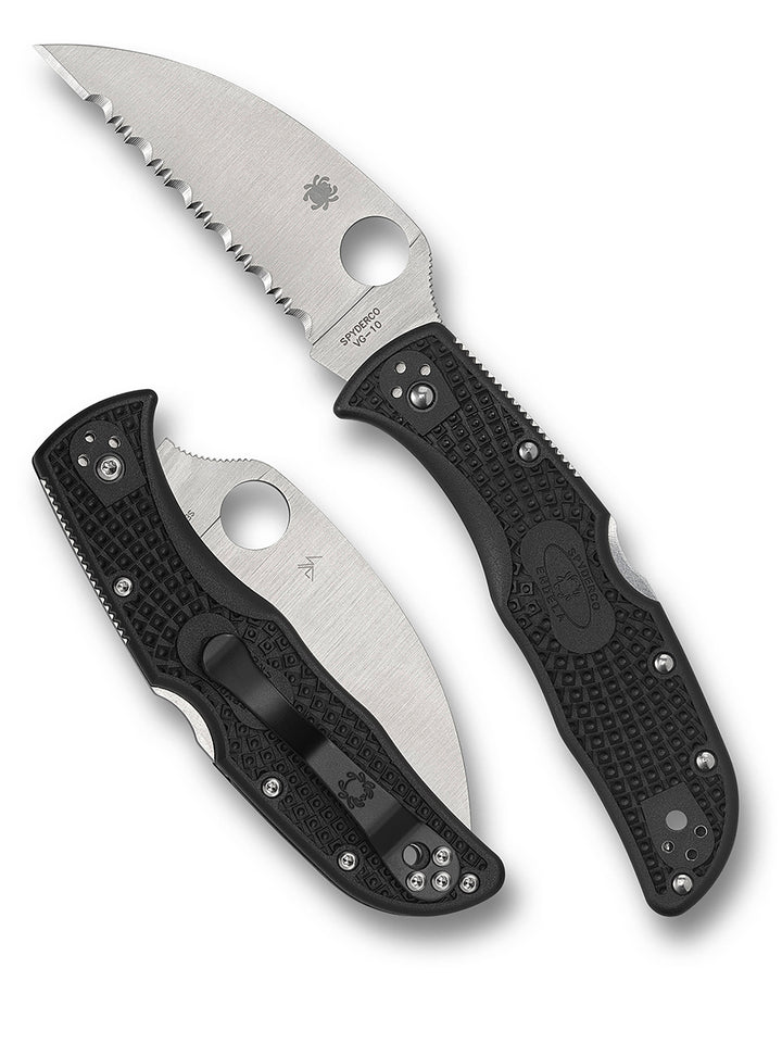 Endela® Lightweight Wharncliffe SpyderEdge™ Default Title C243FSWCBK_Both