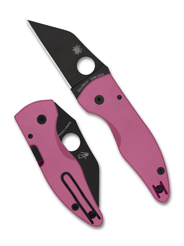 MicroJimbo™ Pink G-10 Black Blade Sprint Run® Default Title C264GPNBKP_Both