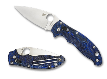 The Manix® 2 Lightweight FRCP Blue shown open and closed