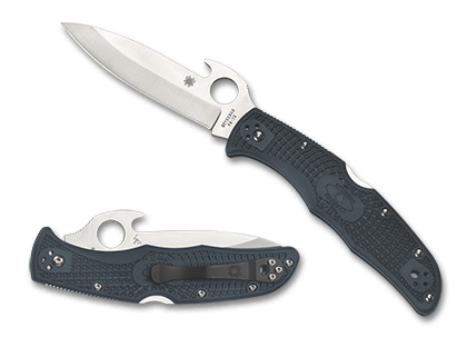The Endura® 4 FRN Grey Emerson Opener shown open and closed
