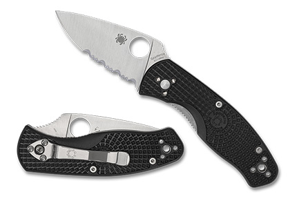 The Persistence  Lightweight CombinationEdge Knife shown opened and closed.