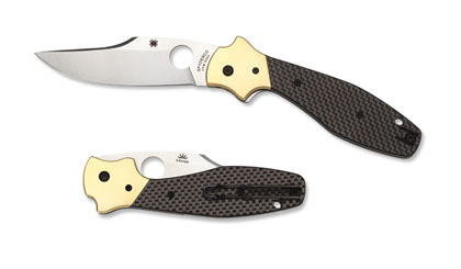 The Schempp Bowie  Knife shown opened and closed.