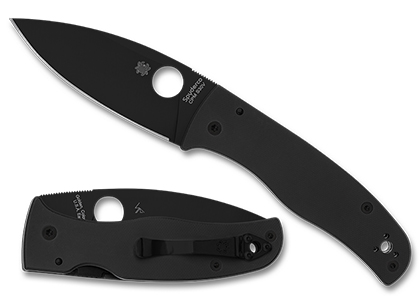 The Bodacious™ Black Blade shown open and closed