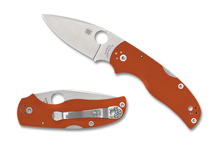 The Native  5 REX 45 Sprint Run  Knife shown opened and closed.