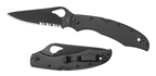 The Cara Cara® 2 Stainless Black Blade shown open and closed.