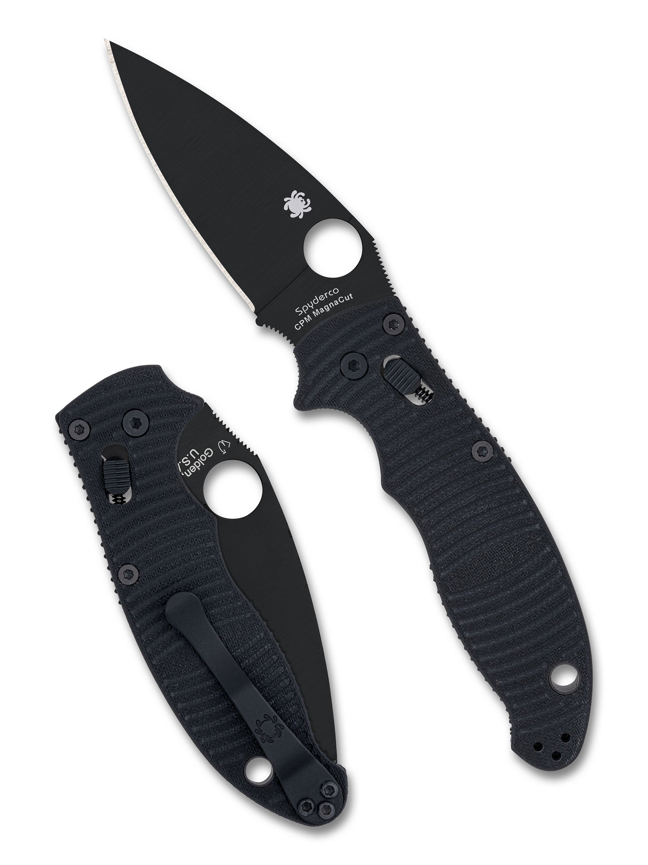 Spyderco Salt Ⅰ　C88PBK フォールディングナイフ Spyderco Salt Ⅰ C88PBK フォールディングナイフ