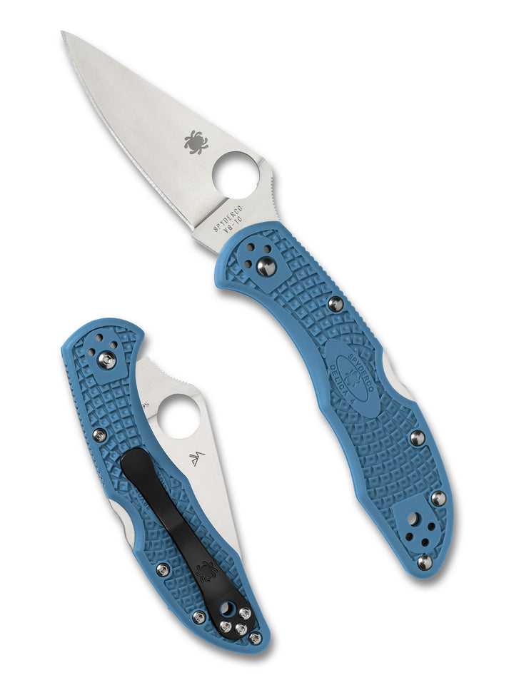 Delica® 4 Lightweight Flat Ground Blue C11FPBL_Both