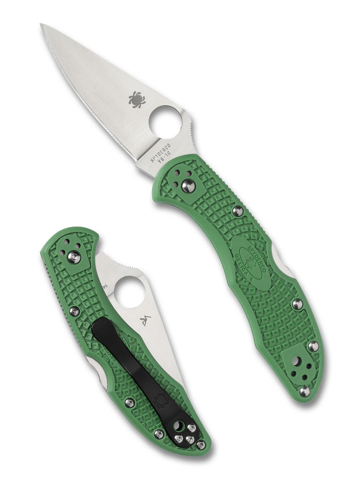 Delica® 4 Lightweight Flat Ground Green C11FPGR_Both