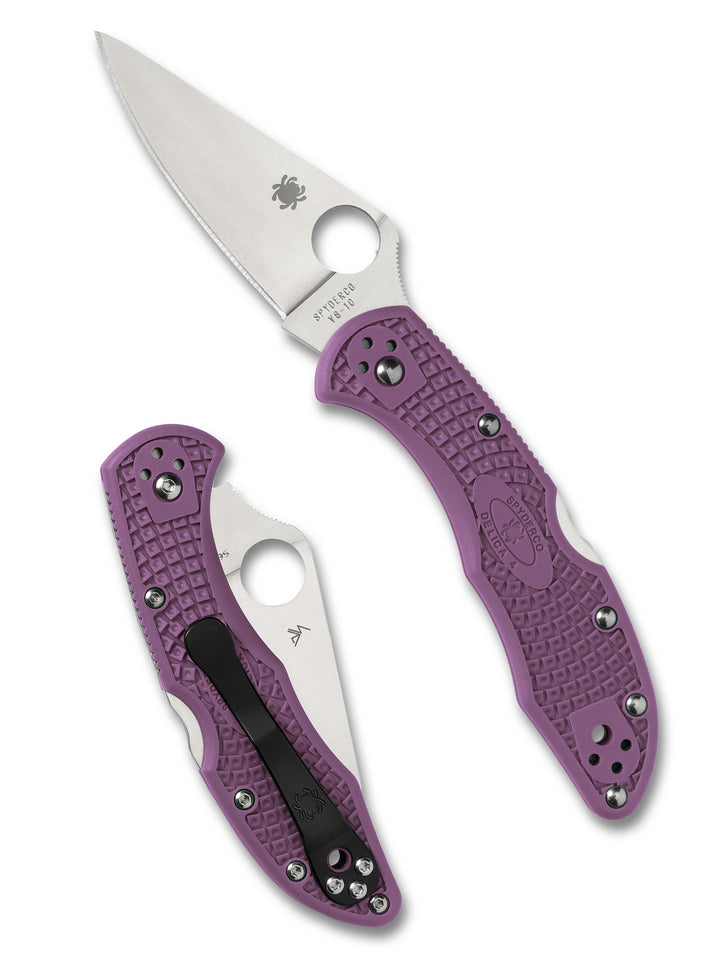 Delica® 4 Lightweight Flat Ground Purple C11FPPR_Both