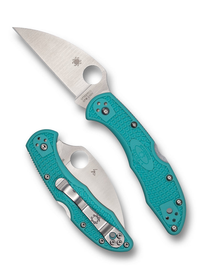 Delica® 4 Lightweight Wharncliffe Teal CPM® S30V® Exclusive
