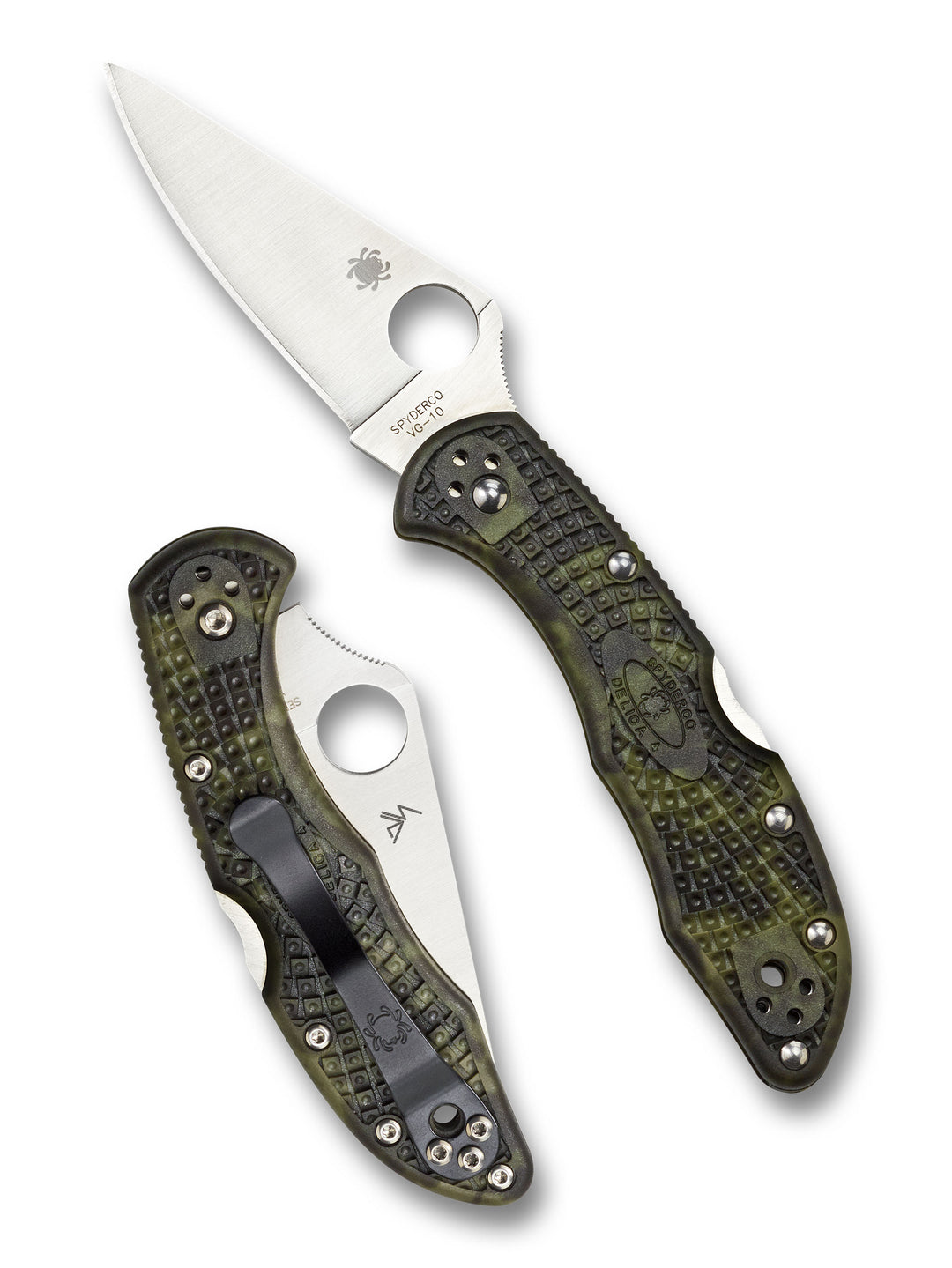 Delica® 4 Lightweight Flat Ground Zome Green C11ZFPGR_Both