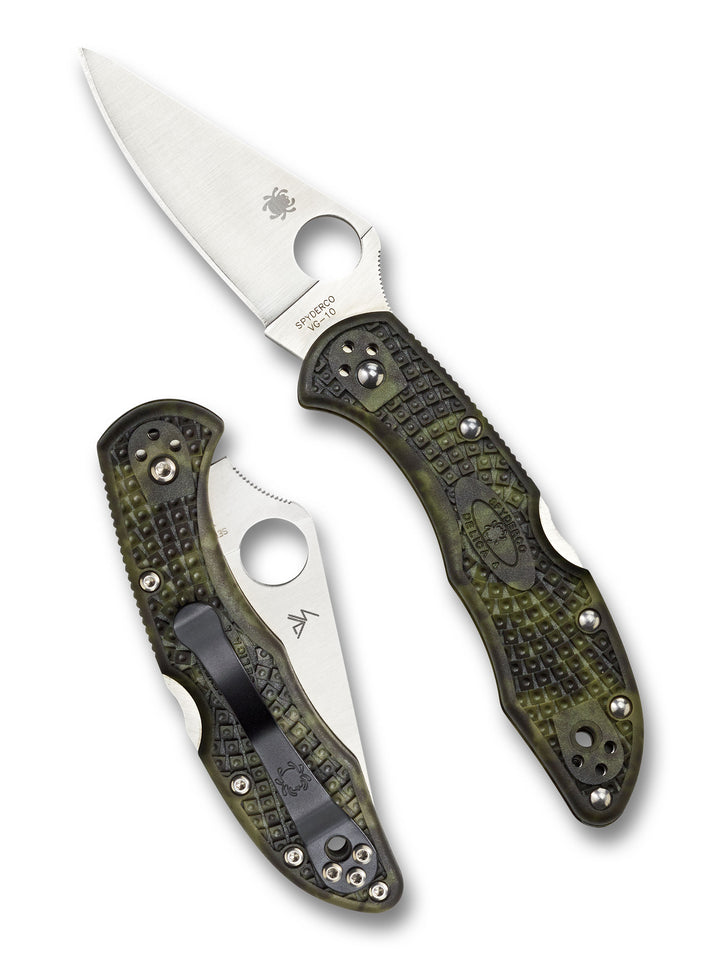 Delica® 4 Lightweight Flat Ground Zome Green C11ZFPGR_Both