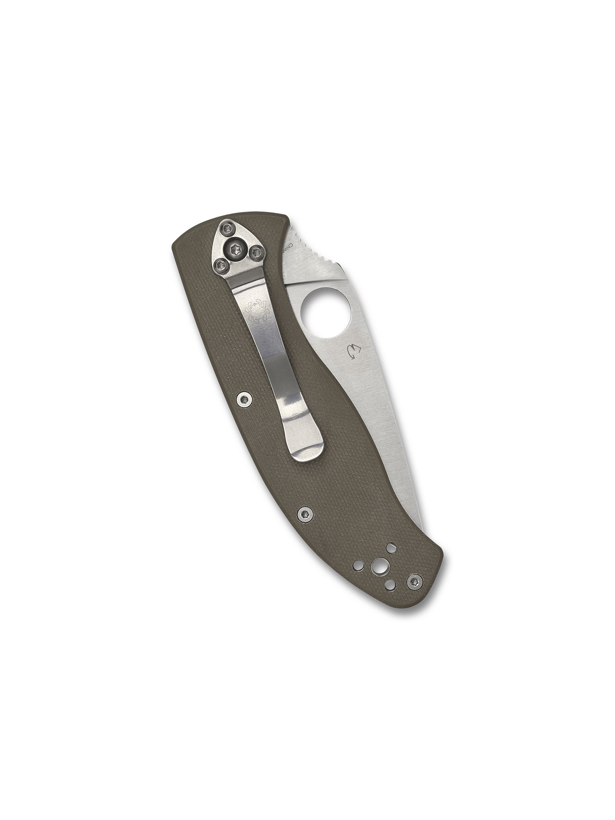 Tenacious® Brown G-10 CPM® M4 – Spyderco