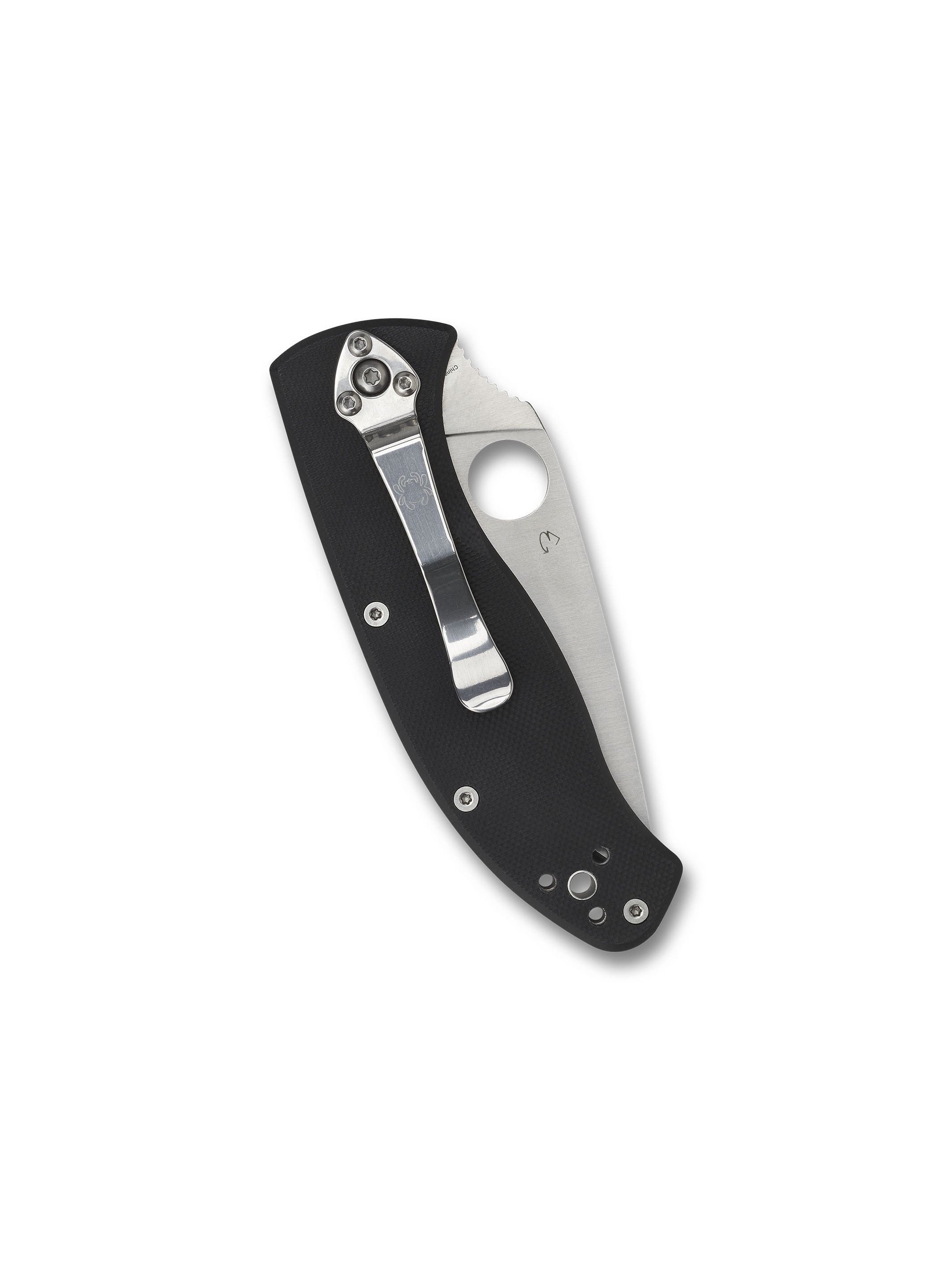 Spyderco Blade Tenacious – ナイフショップ Knife Satin Black 