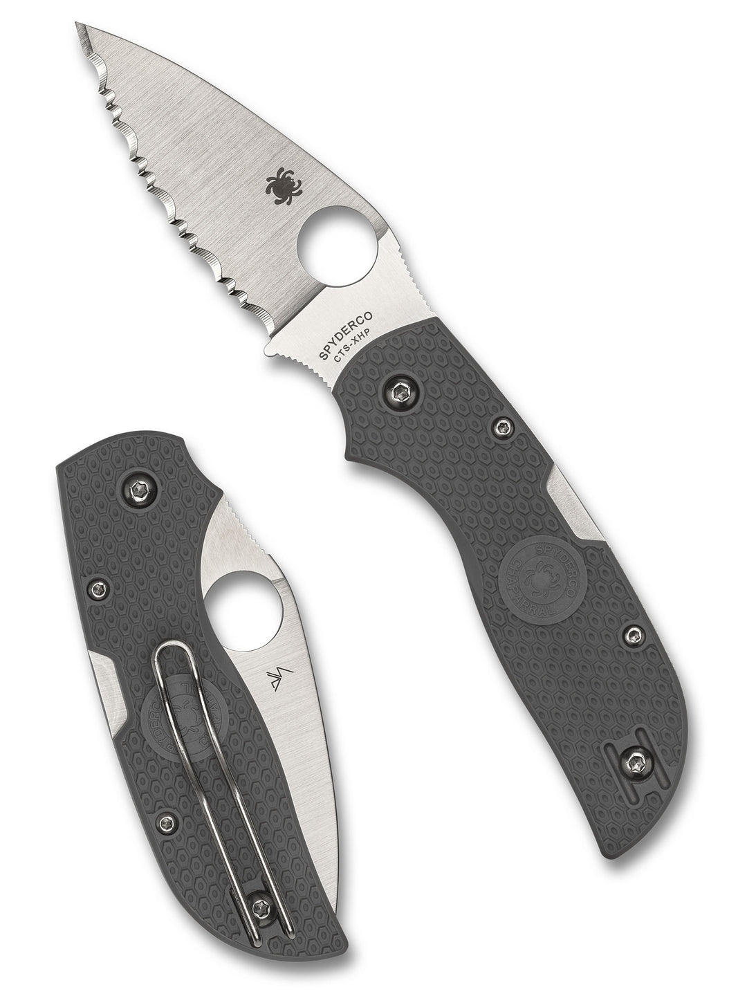 Chaparral® Lightweight SpyderEdge FRN Back Lock C152SGY_Both_1