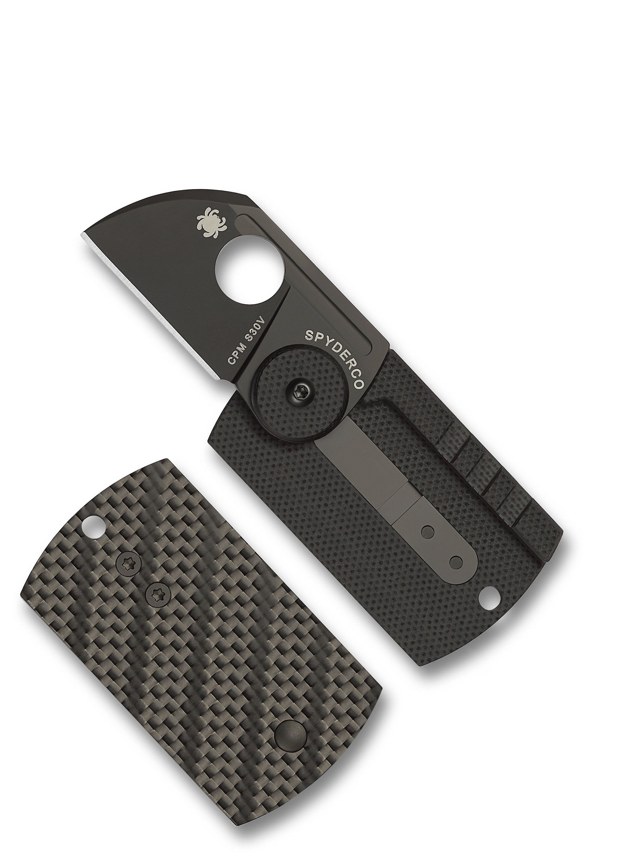 Dog Tag Folder Carbon Fiber – Spyderco