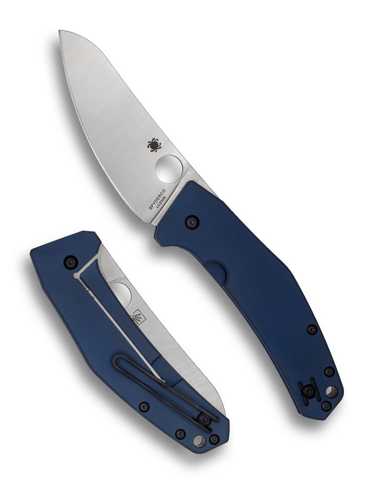 SpydieChef™ Blue Anodized Titanium LC200N Exclusive