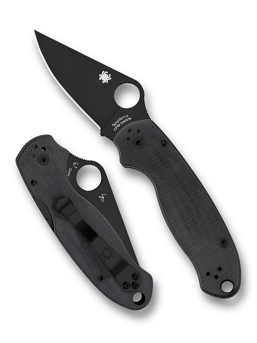 Para® 3 PlainEdge DLC Black C223GPBK_Both