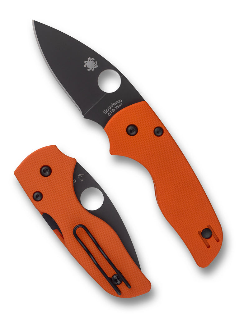 Lil' Native® Orange G-10 CTS XHP Exclusive – Spyderco