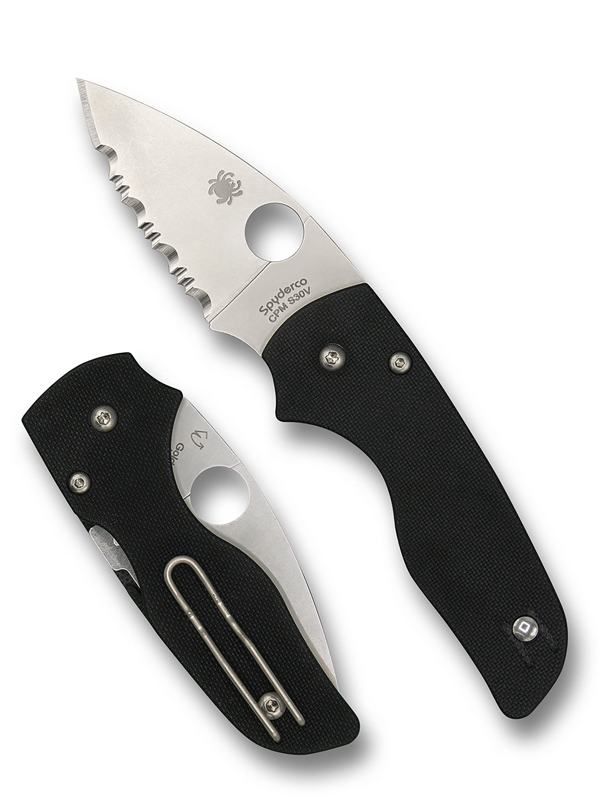 Spyderco Lil&#39; Nativeスパイダルコ リルネイティブ G-10 Lil' Native® G-10 SpyderEdge™ – Spyderco
