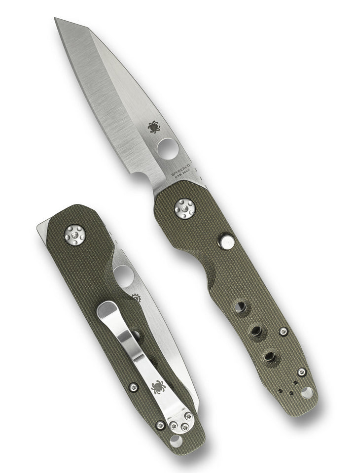 Smock Green Canvas Micarta® CPM® 20CV Exclusive