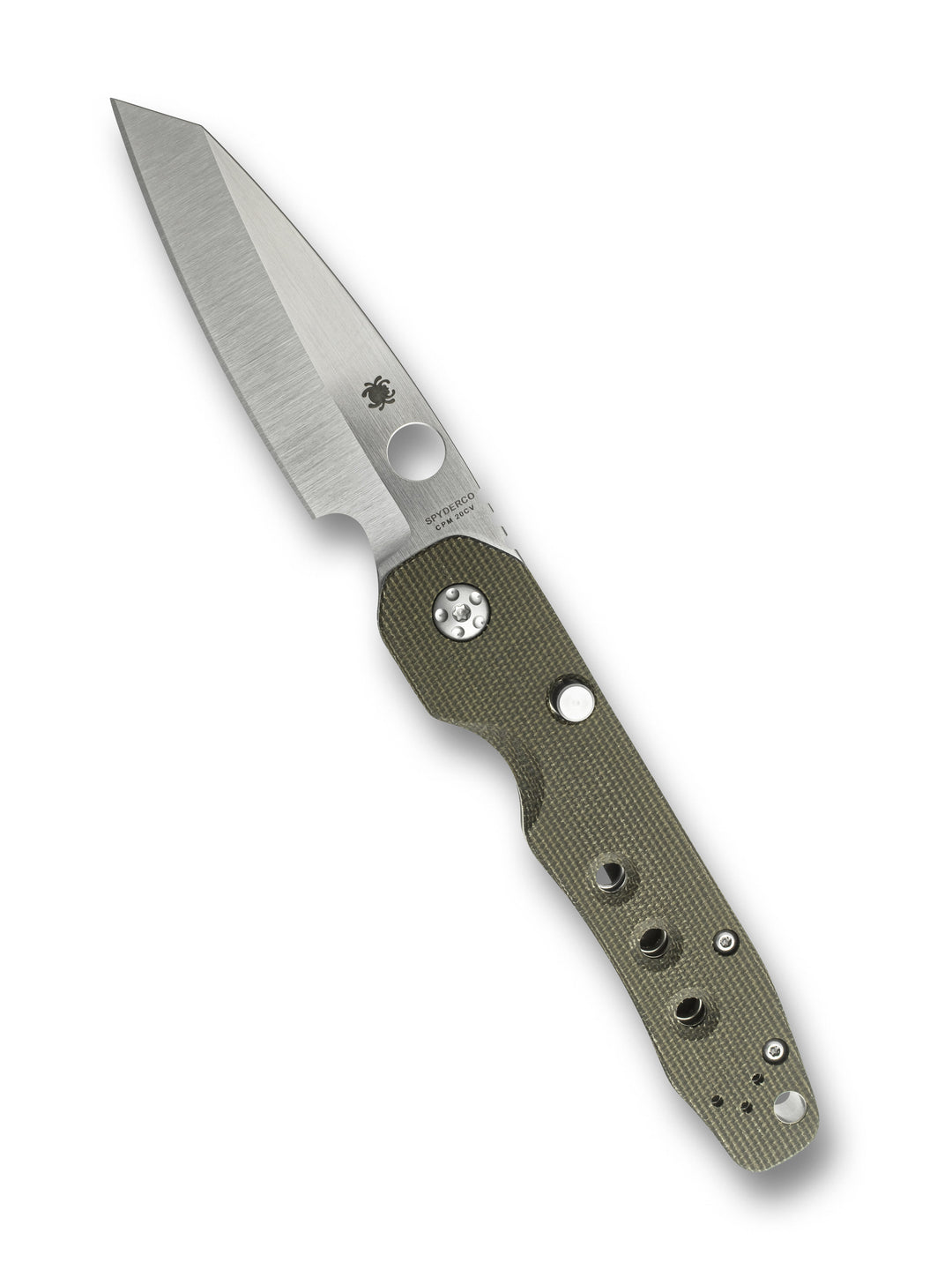 Smock Green Canvas Micarta® CPM® 20CV Exclusive