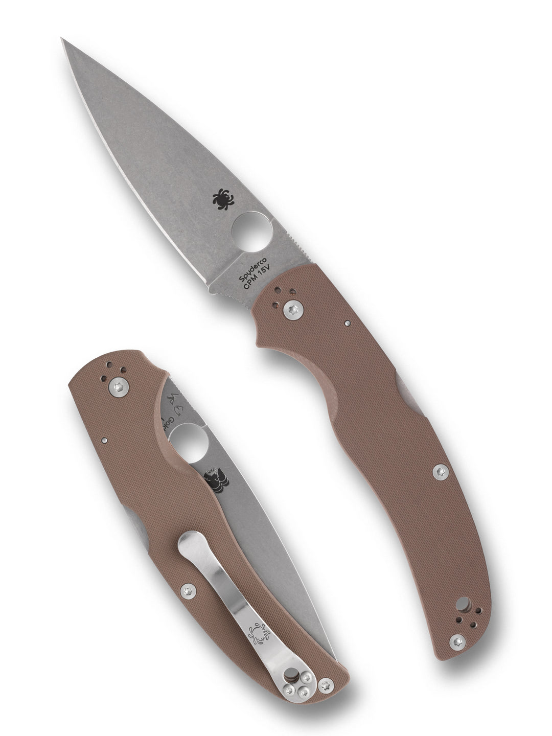 Native Chief™ Brown G-10 CPM® 15V® Sprint Run®