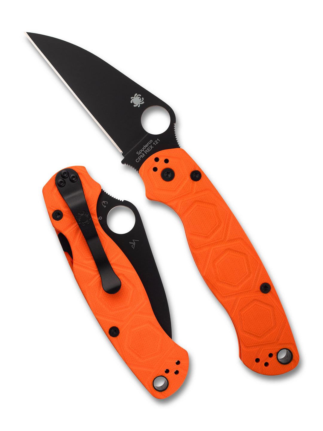 Para Military® 2 Orange G-10 CPM® REX® 121® Wharncliffe Exclusive