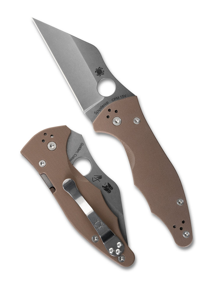 Yojimbo™ 2 Brown G-10 CPM® 15V® Sprint Run® C85GPBN15V2_Both_468421f0-4b69-4378-8d57-44d3d2f2beb3