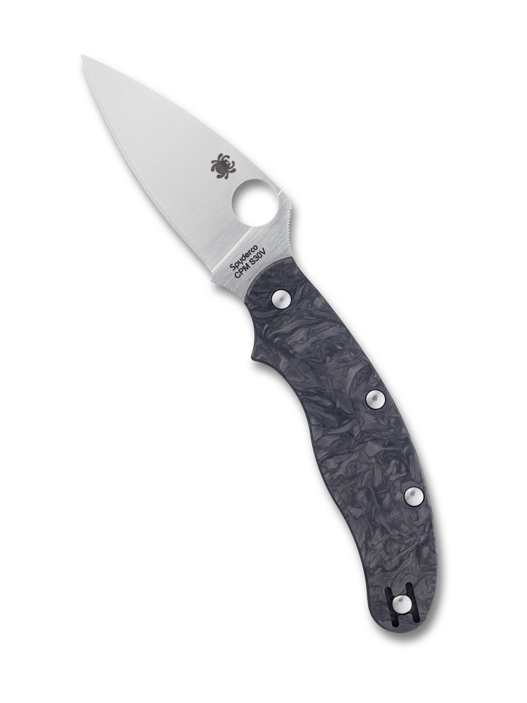 UK Penknife™ fatcarbon® Dark Matter Carbon Fiber CPM® S30V®