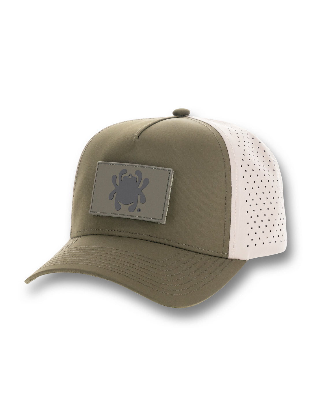 Structured Hat Green/Khaki with Green Bug™ PVC Patch
