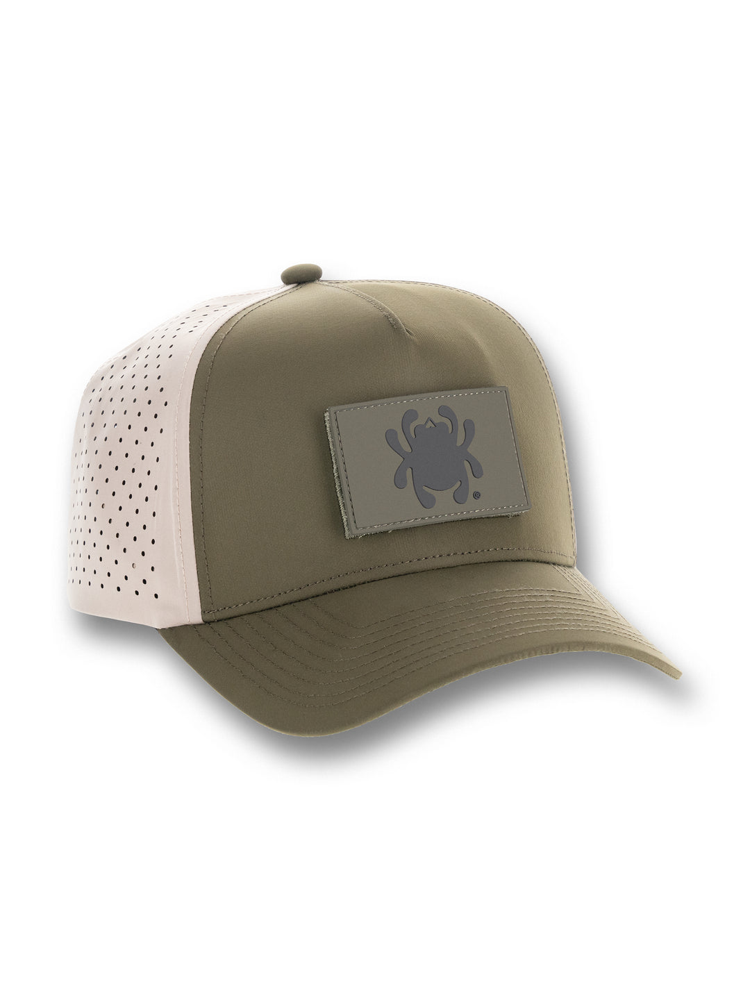 Structured Hat Green/Khaki with Green Bug™ PVC Patch