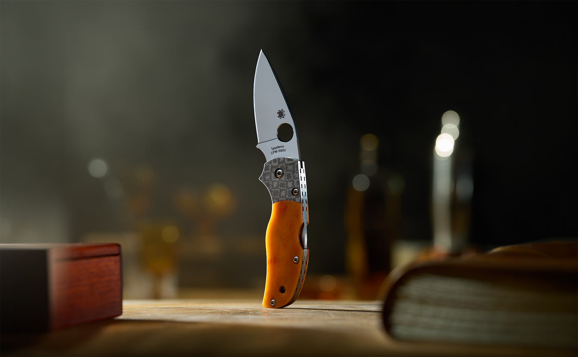 Native® 5 50th Anniversary Amber Bone CPM® S90V® Sprint Run