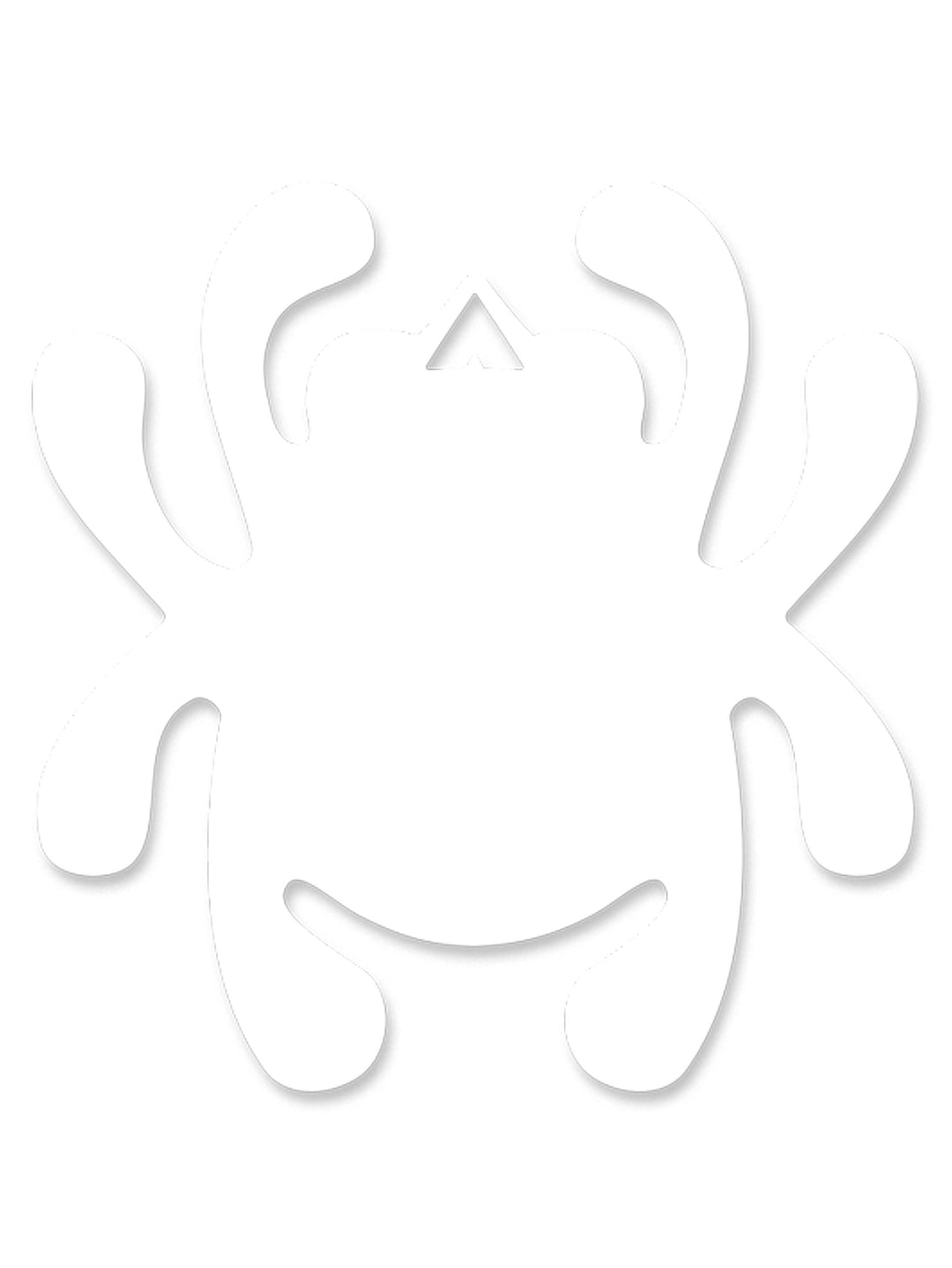 Spyderco Bug Decal White STK1