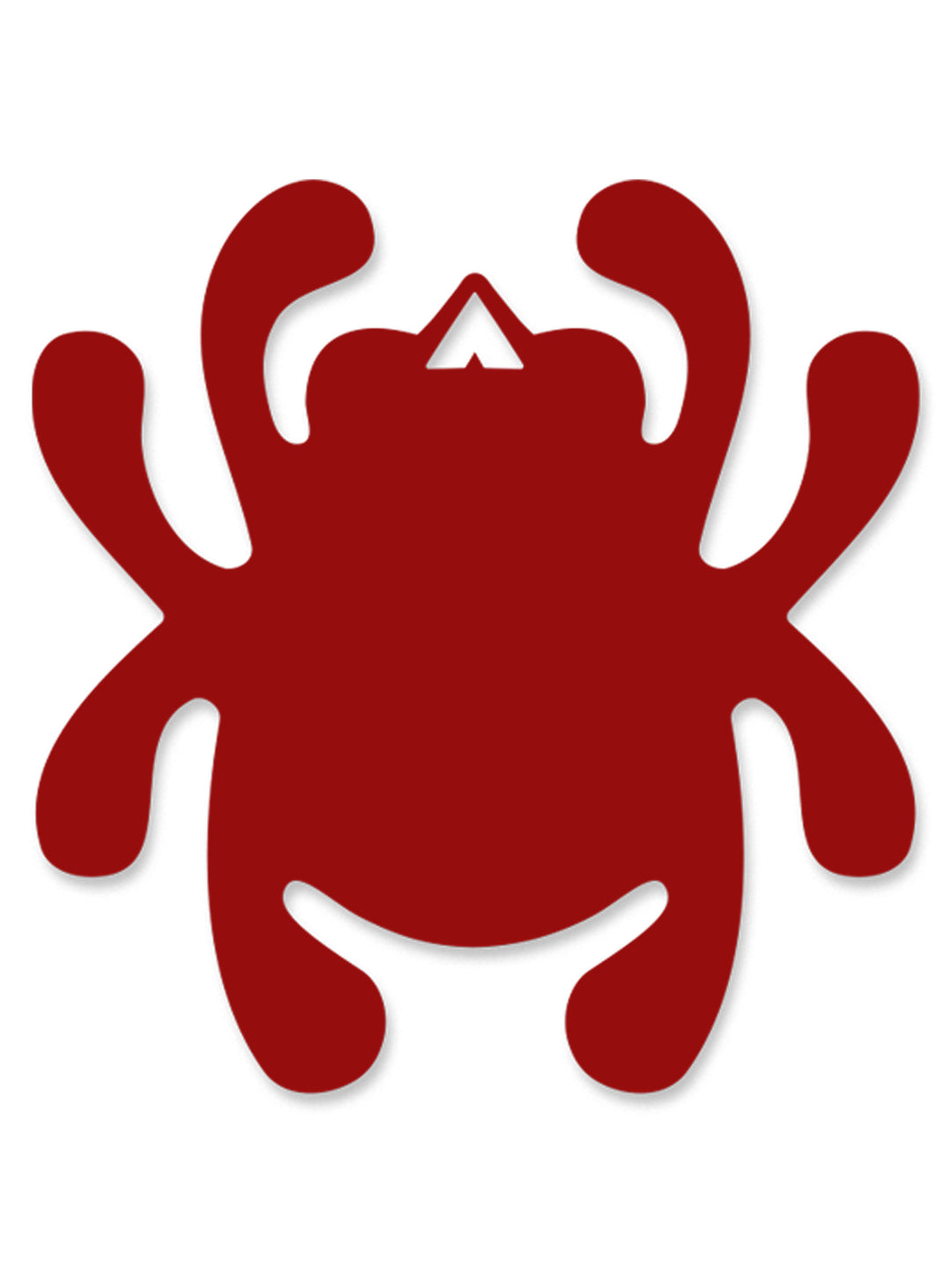 Spyderco Bug Decal Red STK3