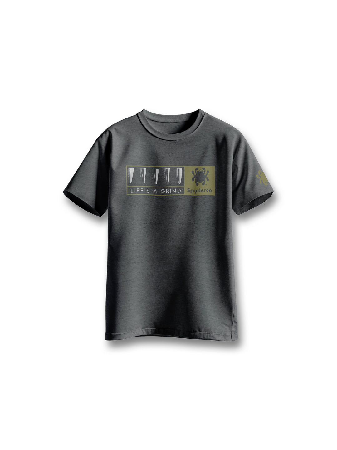 T-Shirt Life's A Grind™ Heather Gray