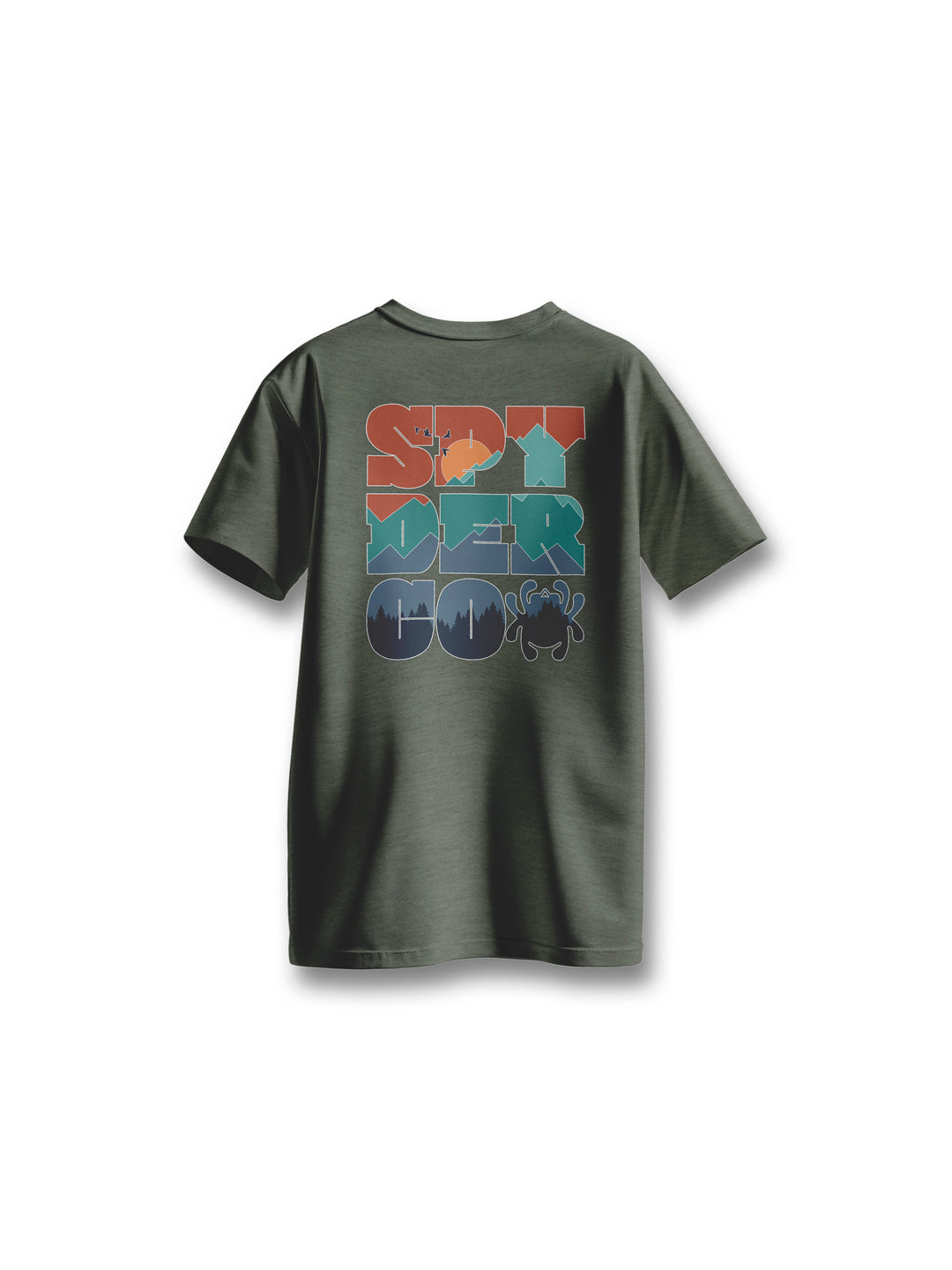T-Shirt Spyderco Heather Green