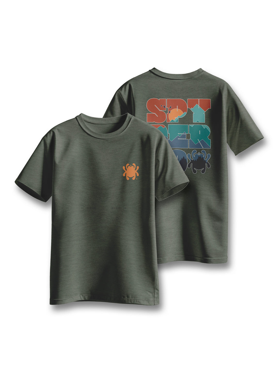 T-Shirt Spyderco Heather Green