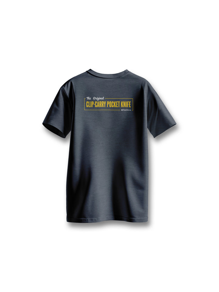 T-Shirt Clip Carry Heather Navy