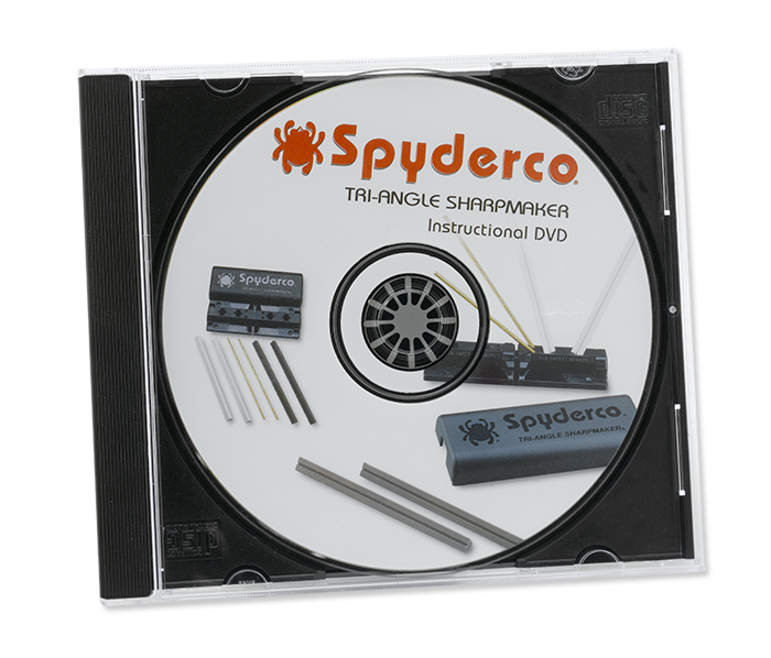 Spyderco, Tri-Angle Sharpmaker, Universal sharpener with DVD