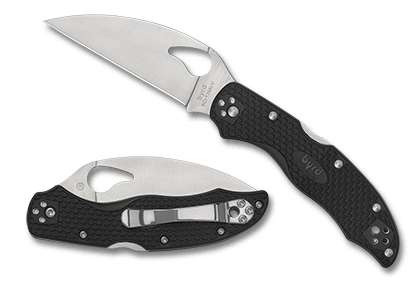 The Harrier  2 Lightweight Wharncliffe Knife shown opened and closed.