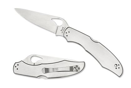 The Cara Cara® 2 Stainless shown open and closed
