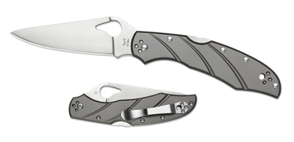 The Cara Cara  2 Ti Knife shown opened and closed.