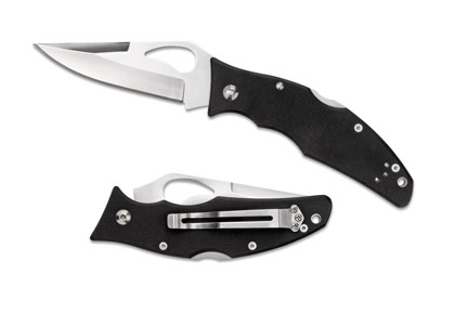 The Flight  G-10 Knife shown opened and closed.