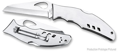 The Pelican  Knife shown opened and closed.