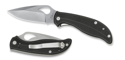 The Raven  Knife shown opened and closed.