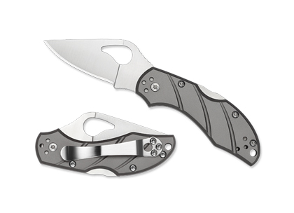 The Robin  2 Ti Knife shown opened and closed.